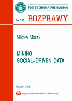 Okładka książki o tytule: Mining Social-Driven Data