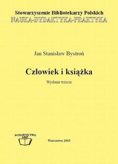 The cover of the book titled: Człowiek i książka