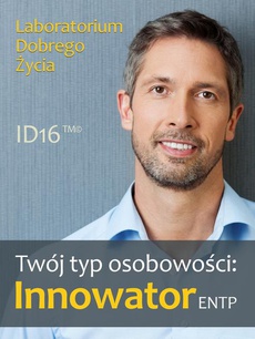 The cover of the book titled: Twój typ osobowości: Innowator (ENTP)