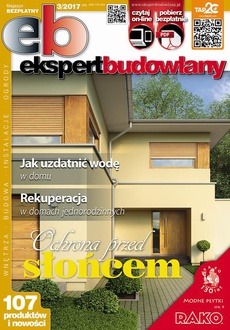 The cover of the book titled: Ekspert Budowlany 3/2017