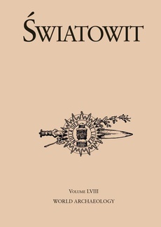 The cover of the book titled: Światowit. Volume LVIII