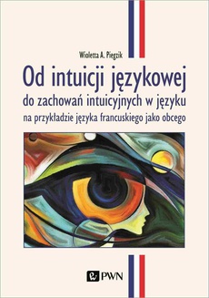 The cover of the book titled: Od intuicji językowej
