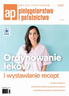The cover of the book titled: Analiza Przypadków. Pielęgniarstwo i położnictwo 3/2021