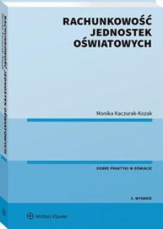 The cover of the book titled: Rachunkowość jednostek oświatowych
