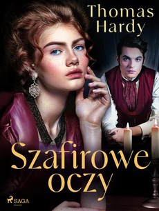 The cover of the book titled: Szafirowe oczy