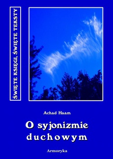 Okładka książki o tytule: O syjonizmie duchowym