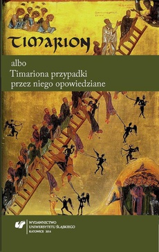 Обложка книги под заглавием:Timarion albo Timariona przypadki przez niego opowiedziane