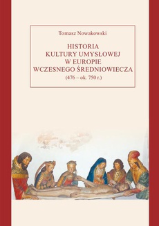 Обложка книги под заглавием:Historia kultury umysłowej w Europie wczesnego średniowiecza (476 – ok. 750 r.)