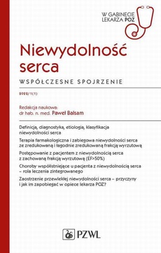 The cover of the book titled: Niewydolność serca. Współczesne spojrzenie