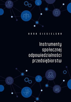 The cover of the book titled: Instrumenty społecznej odpowiedzialności przedsiębiorstw