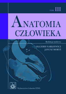 The cover of the book titled: Anatomia człowieka t.3