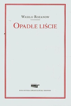 The cover of the book titled: Opadłe liście