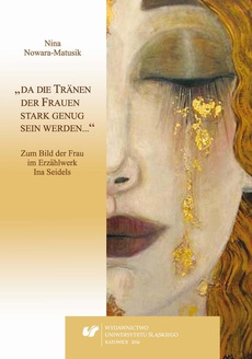 The cover of the book titled: „da die Tränen der Frauen stark genug sein werden…“