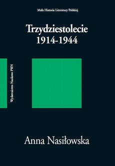 The cover of the book titled: Trzydziestolecie 1914-1944