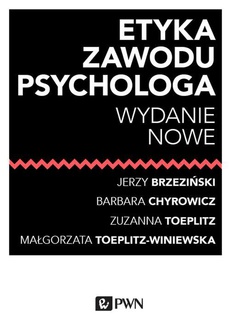 The cover of the book titled: Etyka zawodu psychologa