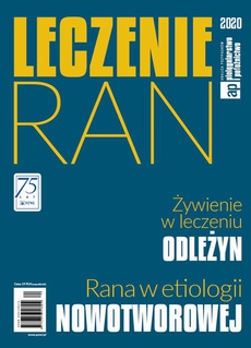 The cover of the book titled: Leczenie ran