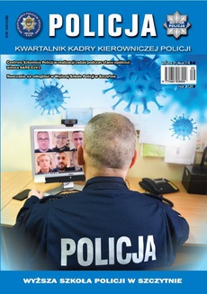 Okładka książki o tytule: Policja. Kwartalnik kadry kierowniczej Policji 3-4/2020