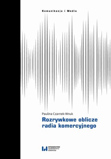 Обложка книги под заглавием:Rozrywkowe oblicze radia komercyjnego
