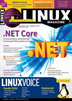 The cover of the book titled: Linux Magazine 12/2018 (178)