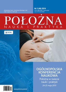 Обложка книги под заглавием:Położna. Nauka i Praktyka 2/2019