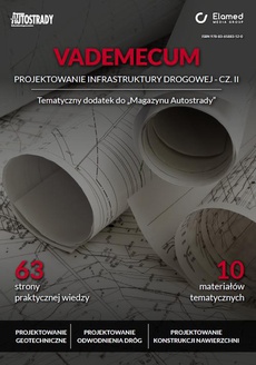 The cover of the book titled: Vademecum Projektowanie infrastruktury drogowej - cz. II