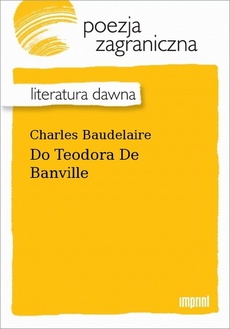 Okładka książki o tytule: Do Teodora De Banville