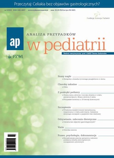 Okładka książki o tytule: Analiza przypadków w pediatrii 2/2015