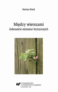 Обложка книги под заглавием:Między wierszami