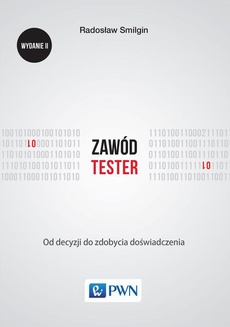 Обложка книги под заглавием:Zawód tester