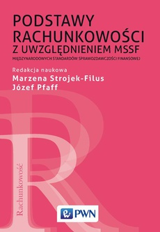 The cover of the book titled: Podstawy rachunkowości z uwzględnieniem MSSF