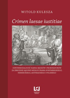 The cover of the book titled: Crimen laesae iustitiae