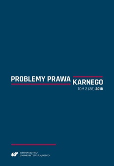Обкладинка книги з назвою:"Problemy Prawa Karnego" 2018, nr 2 (28)