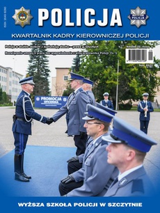 The cover of the book titled: Policja 3/2021