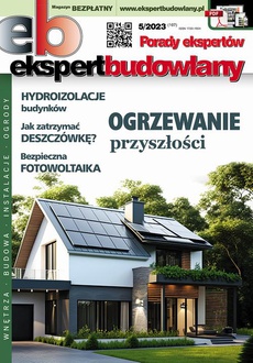 The cover of the book titled: Ekspert Budowlany 5/2023