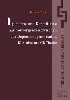 The cover of the book titled: Dependenz und Konstituenz. Zu Konvergenzen zwischen der Dependenzgrammatik, IC-Analyse und GB-Theorie