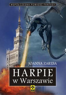 Обложка книги под заглавием:Harpie w Warszawie