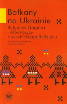 The cover of the book titled: Bałkany na Ukrainie
