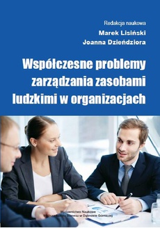 The cover of the book titled: Współczesne problemy zarządzania zasobami ludzkimi w organizacjach