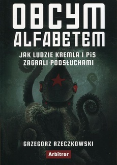 The cover of the book titled: Obcym alfabetem