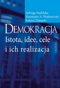 The cover of the book titled: Demokracja