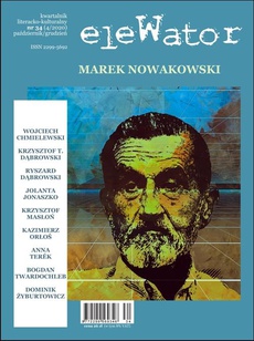 Okładka książki o tytule: eleWator 34 (4/2020) – Marek Nowakowski