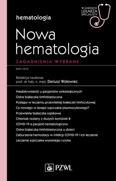 The cover of the book titled: W gabinecie lekarza specjalisty. Hematologia. Nowa Hematologia