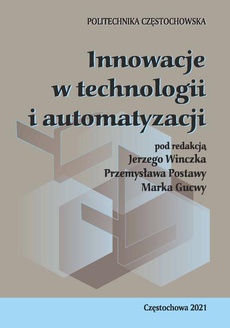The cover of the book titled: Innowacje w technologii i automatyzacji