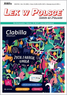 Обложка книги под заглавием:Lek w Polsce 04/2023