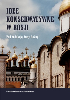 The cover of the book titled: Idee konserwatywne w Rosji