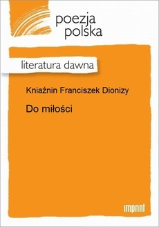 The cover of the book titled: Do miłości