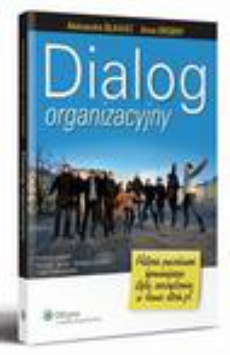 Обложка книги под заглавием:Dialog organizacyjny
