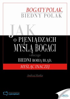 The cover of the book titled: Jak o pieniądzach myślą bogaci
