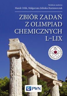 The cover of the book titled: Zbiór zadań z olimpiad chemicznych L-LIX