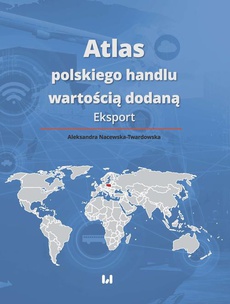 Обложка книги под заглавием:Atlas polskiego handlu wartością dodaną